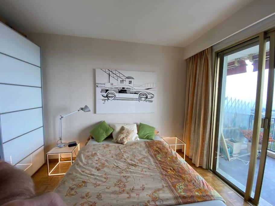 2-Room 60 M², Panoramic View, 2 Balconies, 50M Pool Кань-сюр-Мер Экстерьер фото